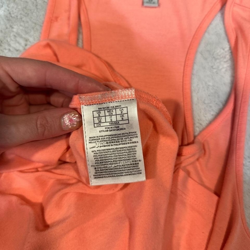 Y2K Cyber Vintage Guess Y2K Orange maxi tank dress with button detail SMALL - Picture 7 of 8